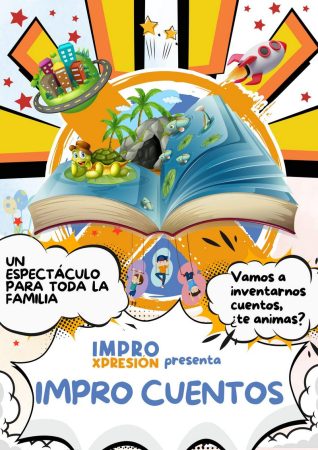 Cartel de Impro Cuentos